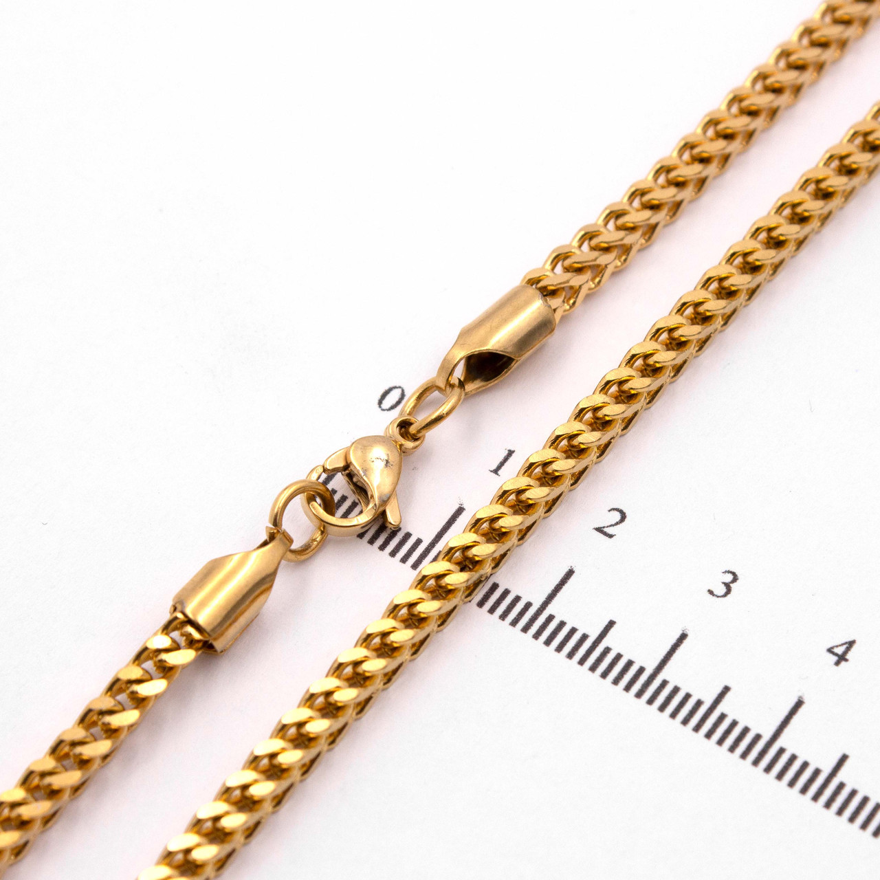 Ланцюжок 14К Stainless Steel "Колос" 0,3*0,3/60 см Xuping 424496(3)