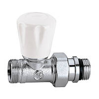 Кран радиаторный М23 х 1,5 x 1/2" прямой 10 bar Caleffi S.p.a 341402