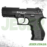 Стартовий сигнальний пістолет Blow TR-92 Black 9мм, Сигнально шумовий пістолет Blow TR-92 чорний для самооборони