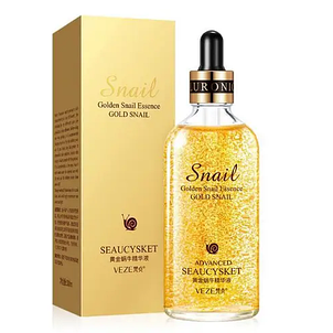 Уцінка! Сироватка з муцином равликf та золотом Veze Silky Hydrating Skin Gold Snail 100 мл, фото 1