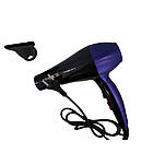 Професійний фен для сушіння волосся Mozer MZ 5929 Компактний Синій, фото 2