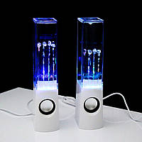 Колонки UFT Dancing Water Speakers 15000 Гц компьютерные с фонтанчиком с подсветкой к ПК