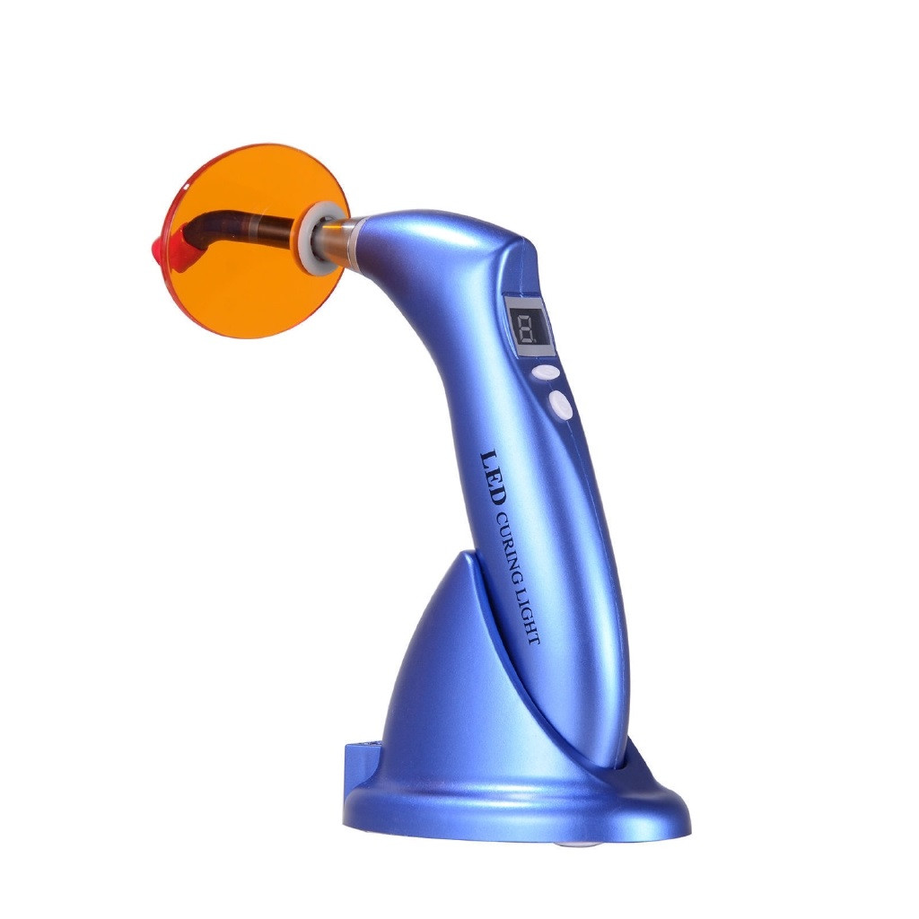 Лампа фотополімерна стоматологічна бездротова LED Curing Light (1200 - 1500 мВт / см2)