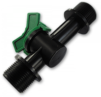 Мінікран лінійний різьба зовнішня 1/2" х 2, DSWZ10-1212L AGS