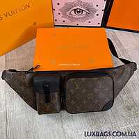 Поясная нагрудная сумка бананка Louis Vuitton Christopher