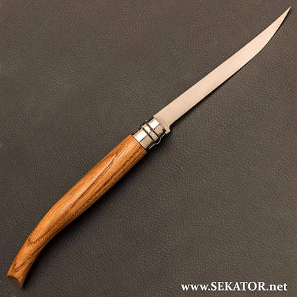 Ніж філейний Opinel / Опінель Inox Effile Oak №15, (Франція), фото 3