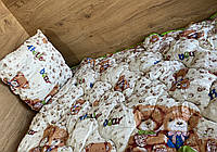 Детское одеяло с подушкой антиаллергенное/детский комплект в кроватку