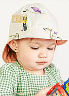 50 2-4 роки дихаюча панамка кепка для дівчинки на море пляжна із захистом шиї від сонця сонцезахисна 4091