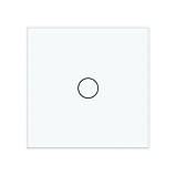 Сенсорний вуличний вимикач Вологозахищений 1 сенсор Livolo білий скло (VL-C701IP-11), фото 2