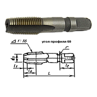 Мітчик конічний дюймовий К1/8 9ХС (60*)