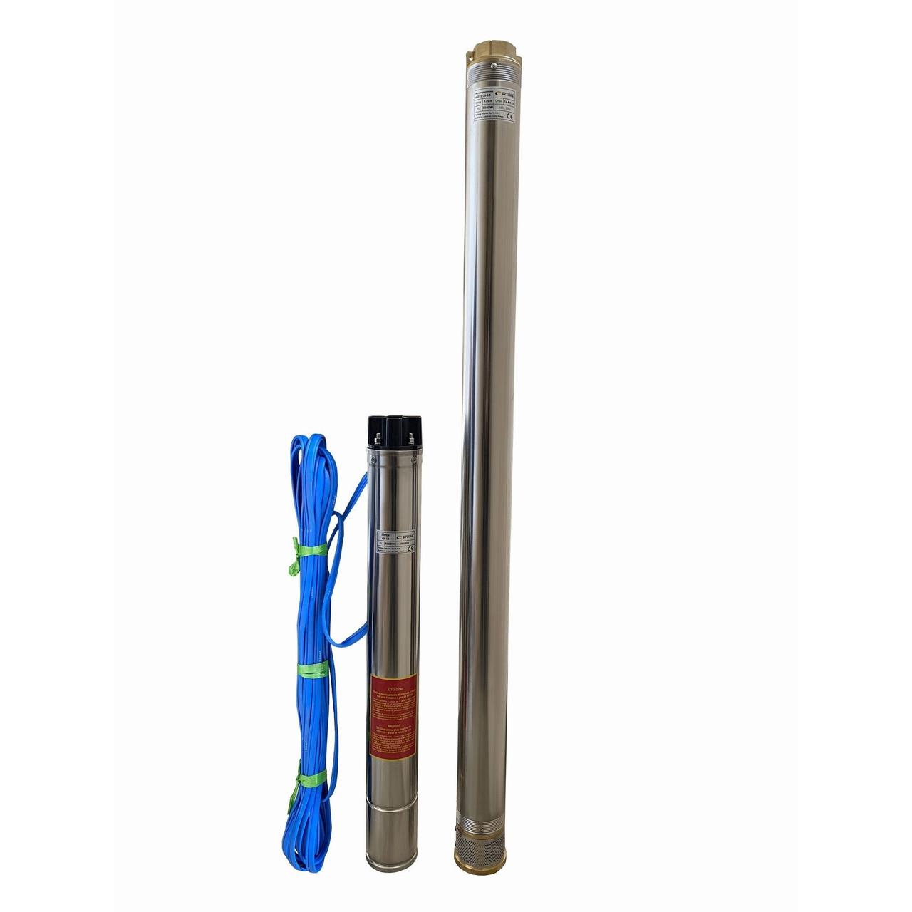 Насос свердловинний із підвищеною вуст-тью до піску OPTIMA 4SD10/28 5,5 кВт 170м 3-файний