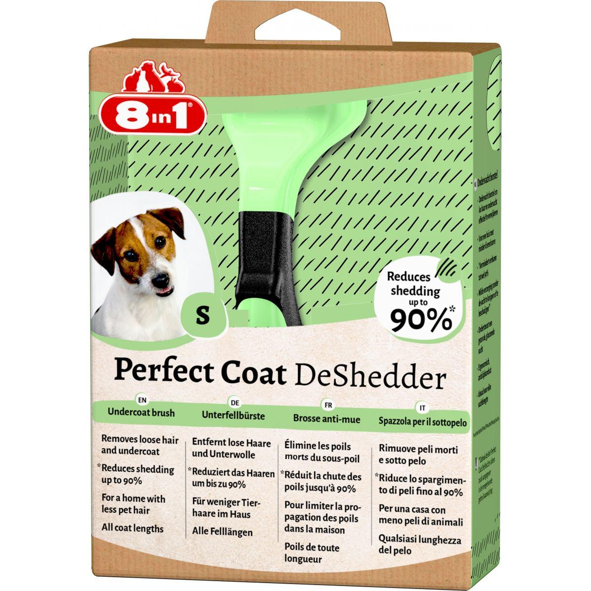 Дешеддер 8in1 Perfect Coat для вычесывания собак размер S 4.5 см - фото 4 - id-p1834895856