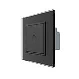 Сенсорний вимикач Sense 1 сенсор Livolo чорний (722000112), фото 2