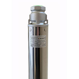 Насос свердловинний із підвищеною вуст-тью до піску OPTIMA PM 4QJm4/26 2,2 кВт 205 м + 2 м кабель, фото 2