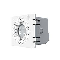 Розумний датчик температури та вологості ZigBee (термометр-гігрометр) LIVOLO, білий, модуль без рамки (VL-FCEZ-2WP)