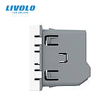 Розумний сенсорний димер LIVOLO, білий, прохідний / перехресний, ZigBee, 2А 230В, без нейтралі, сумісний з Home Assistant, модуль, фото 3