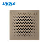 Розумний механізм дверний дзвінок сирена ZigBee Livolo золото (VL-FCBZ-2AP), фото 3