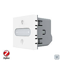 Розумний механізм сенсорний диммер Livolo білий ZigBee (VL-FC1DZ-2WP)