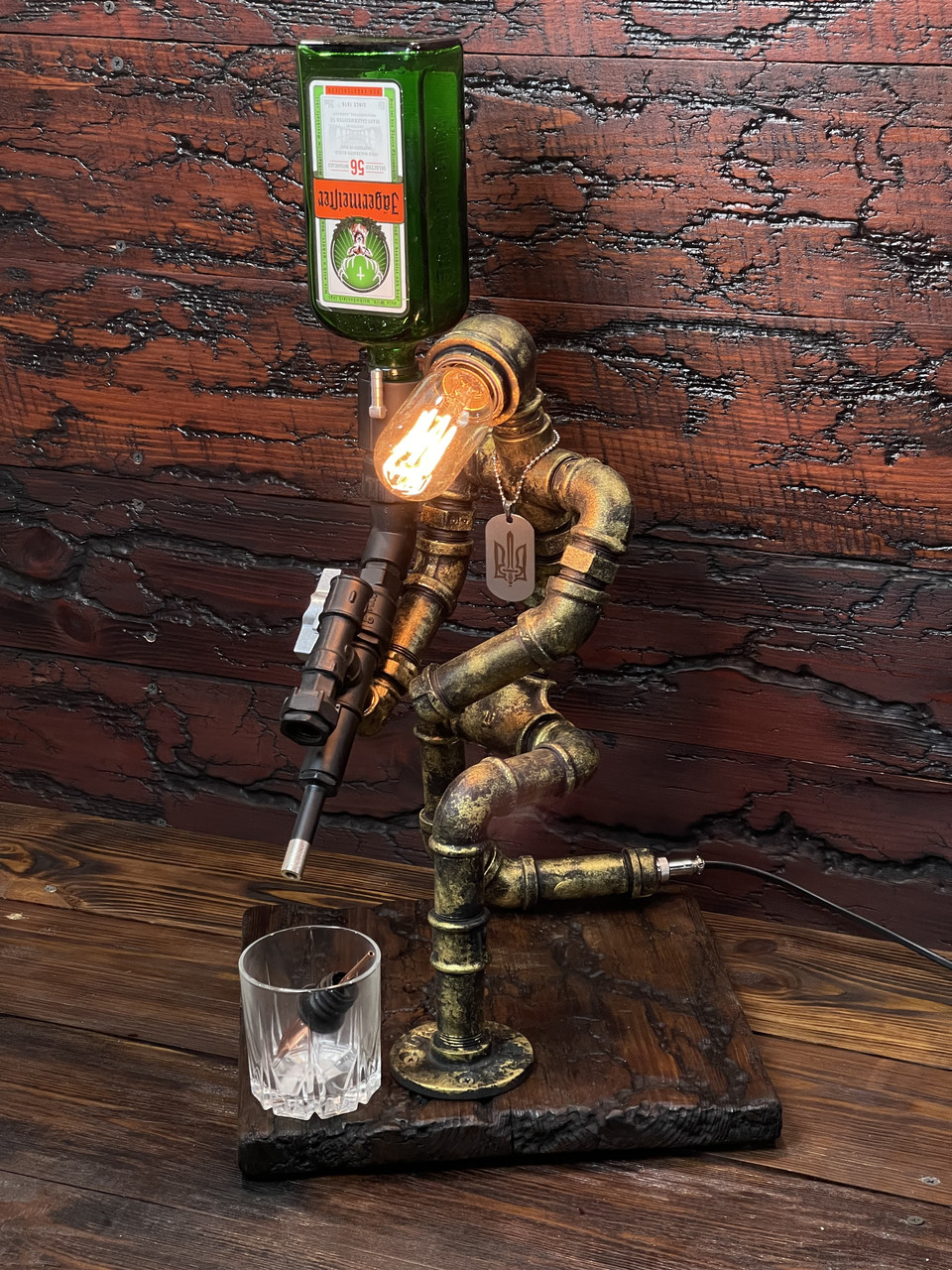 Чоловічий подарунок , кран-дозатор для алкоголю "Снайпер" Налівайка/оригінальні подарунки на День Народження - фото 1 - id-p2024026483