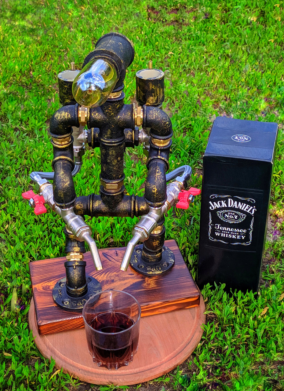 Чоловічий подарунок , кран-дозатор для алкоголю Підпалювач! Наливатор Вироби із труб Оригінальний подарунок - фото 1 - id-p2185186382