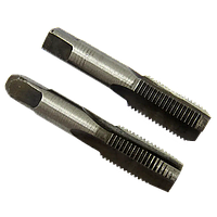 Мітчик трубний G5/8 9ХС, ручний комплект із 2-х штук, для трубної циліндричної різьби