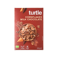 Хлопья кукурузные в молочном шоколаде без глютена 250г Turtle Бельгия
