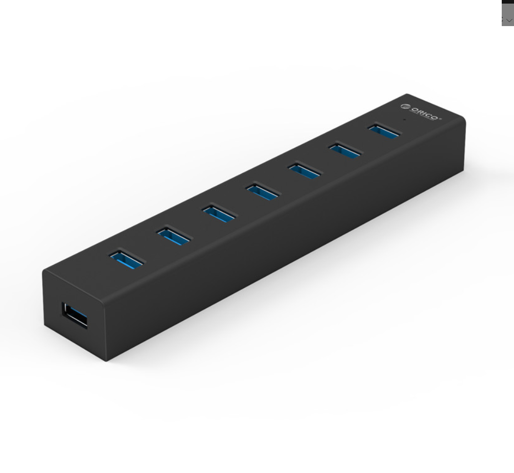 USB хаб Orico H7013-U3 USB 3.0 7 портів з блоком живлення hub концентратор