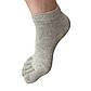 Шкарпетки низькі з пальцями унісекс GINZIN 37-42 сірий, фото 7