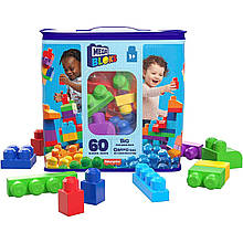 Конструктор Мега Блокс 60 деталей Блакитний Mega Bloks First Builders DCH55