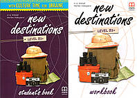 Підручник + зошит New Destinations В1+ Student's Book Ukrainian Edition + workbook