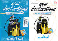 Підручник + зошит New Destinations Pre-Intermediate A2 Student's Book with Culture Time for Ukraine + workbook