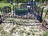 Огорожа на кладовище кована арт.рт 3, фото 9