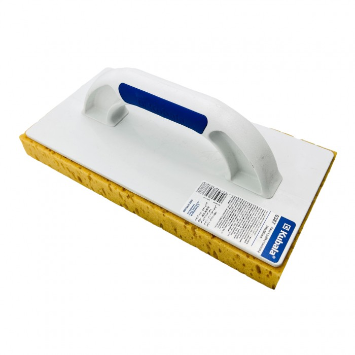Терка KUBALA пластмасовий (ABS) з надрізаною губкою 140*280 мм, 2K7, фото 1