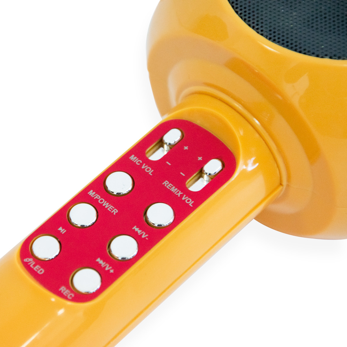Детский микрофон караоке "Handheld KTV WS-1816" Желтый, колонка микрофон беспроводной (мікрофон караоке) (TO) - фото 5 - id-p1834953310