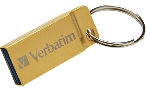 Накопичувач флеш USB 3.0 64GB Metal Executive Gold Verbatim 99106, фото 1