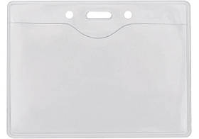 Бейдж горизонтальний 108х70мм PVC OPTIMA O45607