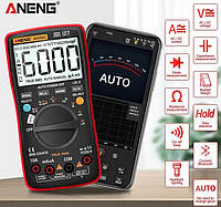 Цифровой мультиметр Aneng AN9002 True RMS Bluetooth погрешность: ±0,5%, отсчетов: 6000, NCV, температура