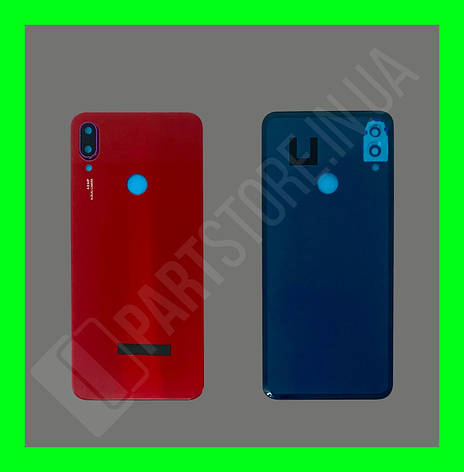 Кришка Xiaomi Redmi Note 7 Red зі склом камери, фото 1