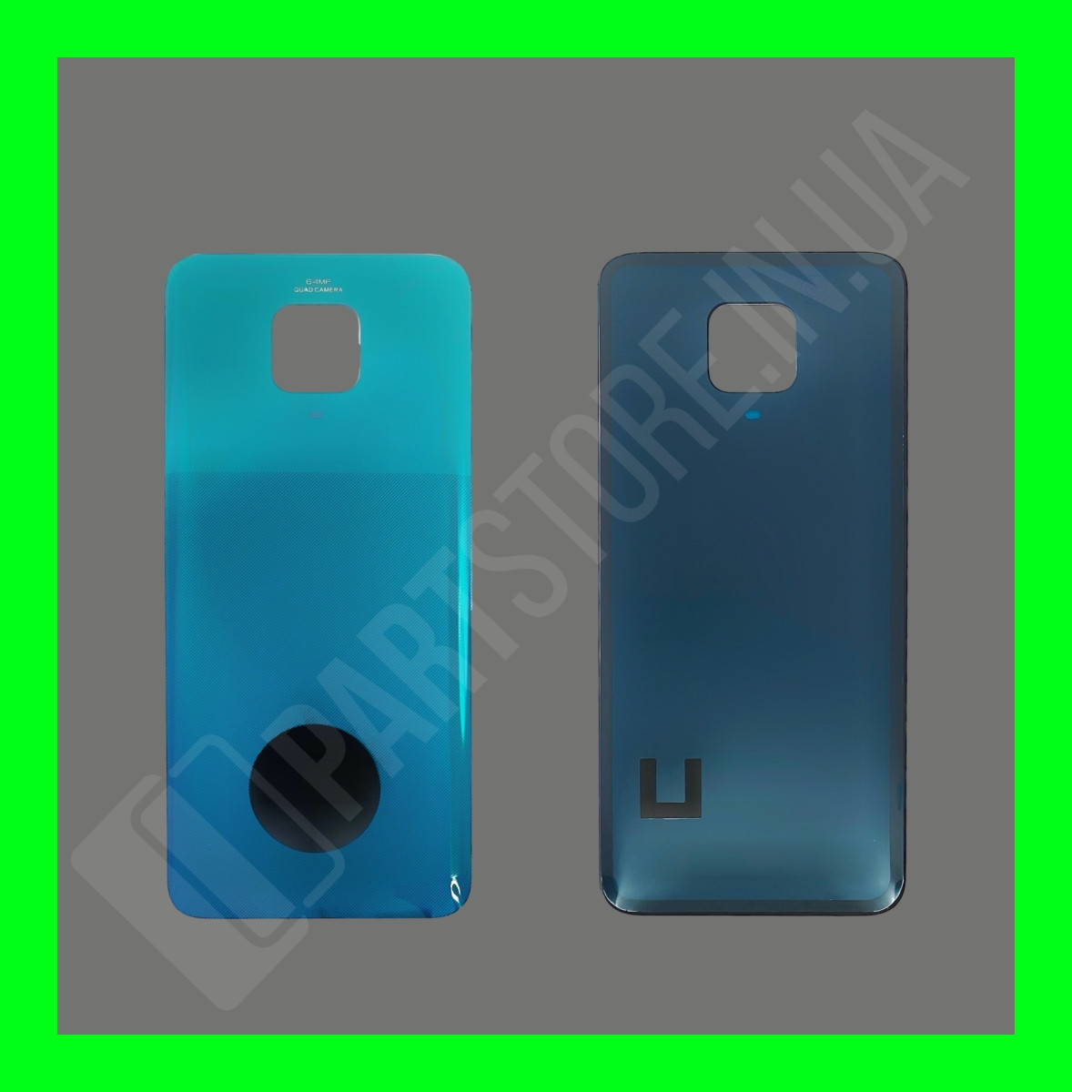 Крышка Xiaomi Redmi Note 9 Pro Tropical Green