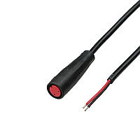 Кабель 0,25м з герметичним роз'ємом Julet   2 pin (мама)