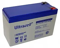 БАТАРЕЯ АККУМУЛЯТОРНАЯ ULTRACELL UL7-12, 12В, 7АЧ, AGM