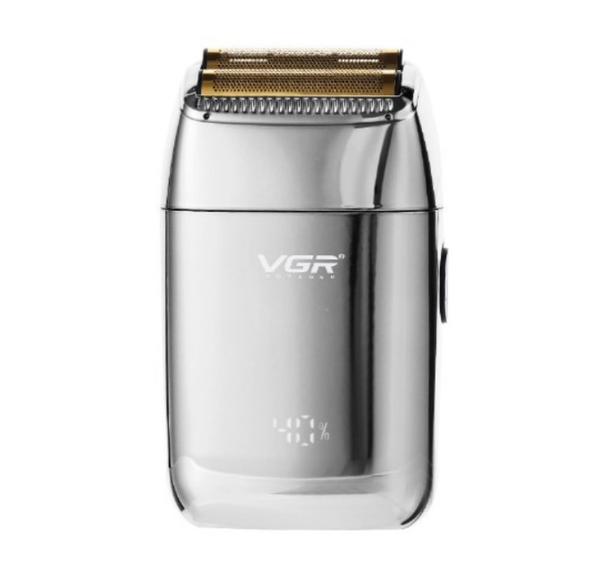 Професійний шейвер VGR Professional Dual Flexing Foil Shaver Silver