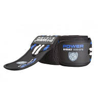 Бинт для спорта Power System Wrist Wraps PS-3500 Blue/Black (PS-3500_Blue-Black) - Топ Продаж!