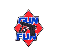 Шеврон тактический Helikon-tex Красный Gun is Fun Patch - PVC - Red (OD-GIF-RB-25)