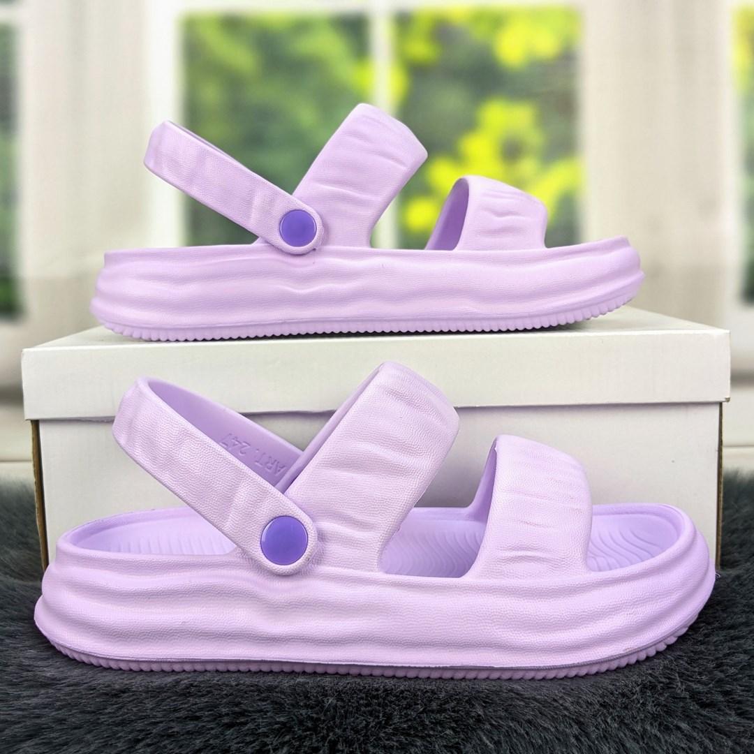 Сланці сандалі жіночі піна Даго Стиль світло-бузкові 4096, фото 1