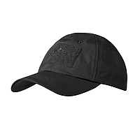 Бейсболка тактическая Helikon-tex® BBC Vent Cap Rip-Stop Black (CZ-BBC-PR-01)