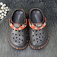 Кроки сабо дитячі для хлопчика сірі пінка Gipanis 1715-2, фото 3