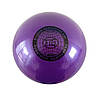 Гладкий м'яч для художньої гімнастики діаметр 15 см. колір фіолетовий матовий, фото 6