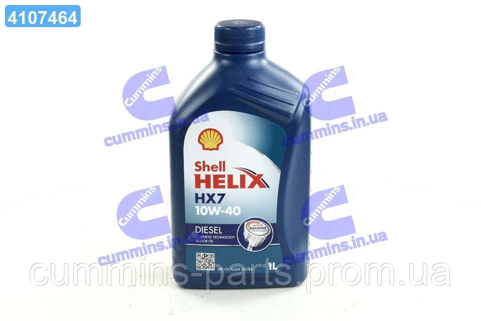 Олива моторна SHELL Helix Diesel HX7 SAE 10W-40 (Каністра 1л) 4107464