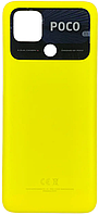 Задняя крышка Xiaomi Poco C40 желтая Poco Yellow оригинал